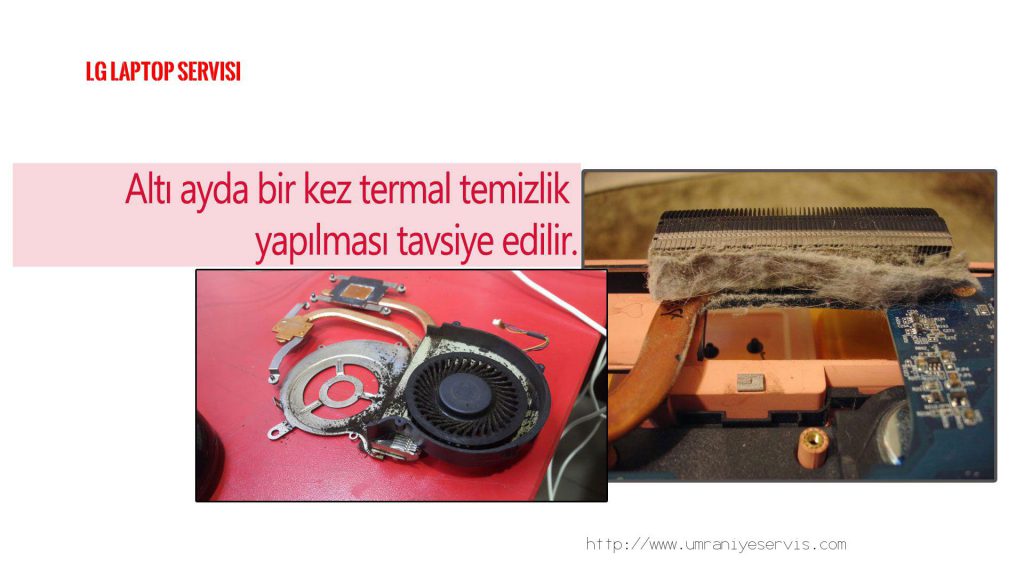 LG E500 laptop servisi