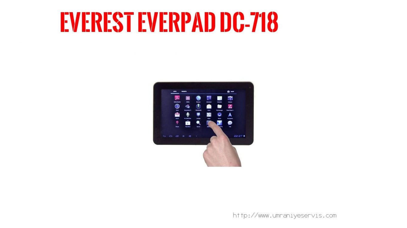 Marka Model Tablet Dokunmatiği  Everest  Everpad Dc-718