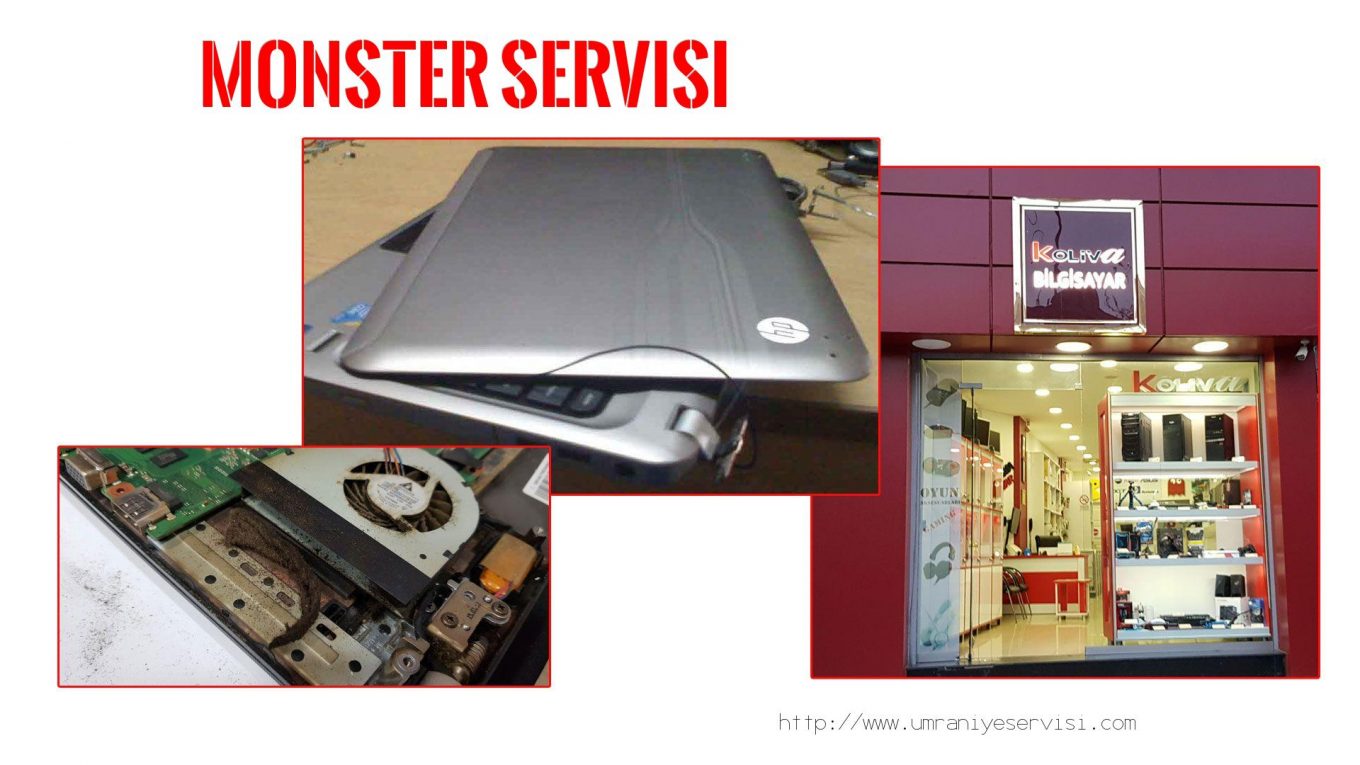 Laptop Servisi  Monster  Abra A5 V15.5  tamir servisi